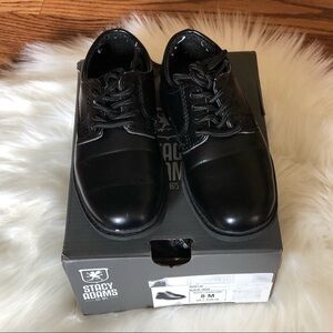 Stacy Adams Kids Black dress Shoes size 8M